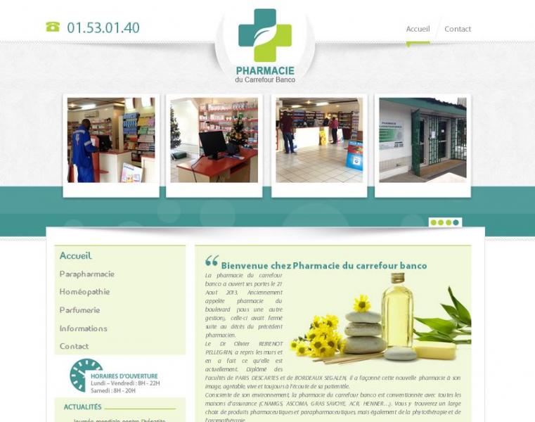 <h4><span>Pharmacie du Carrefour banco</span></h4>